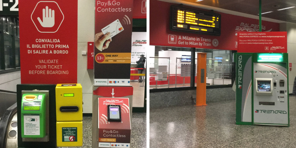 Viajar en tren por Italia