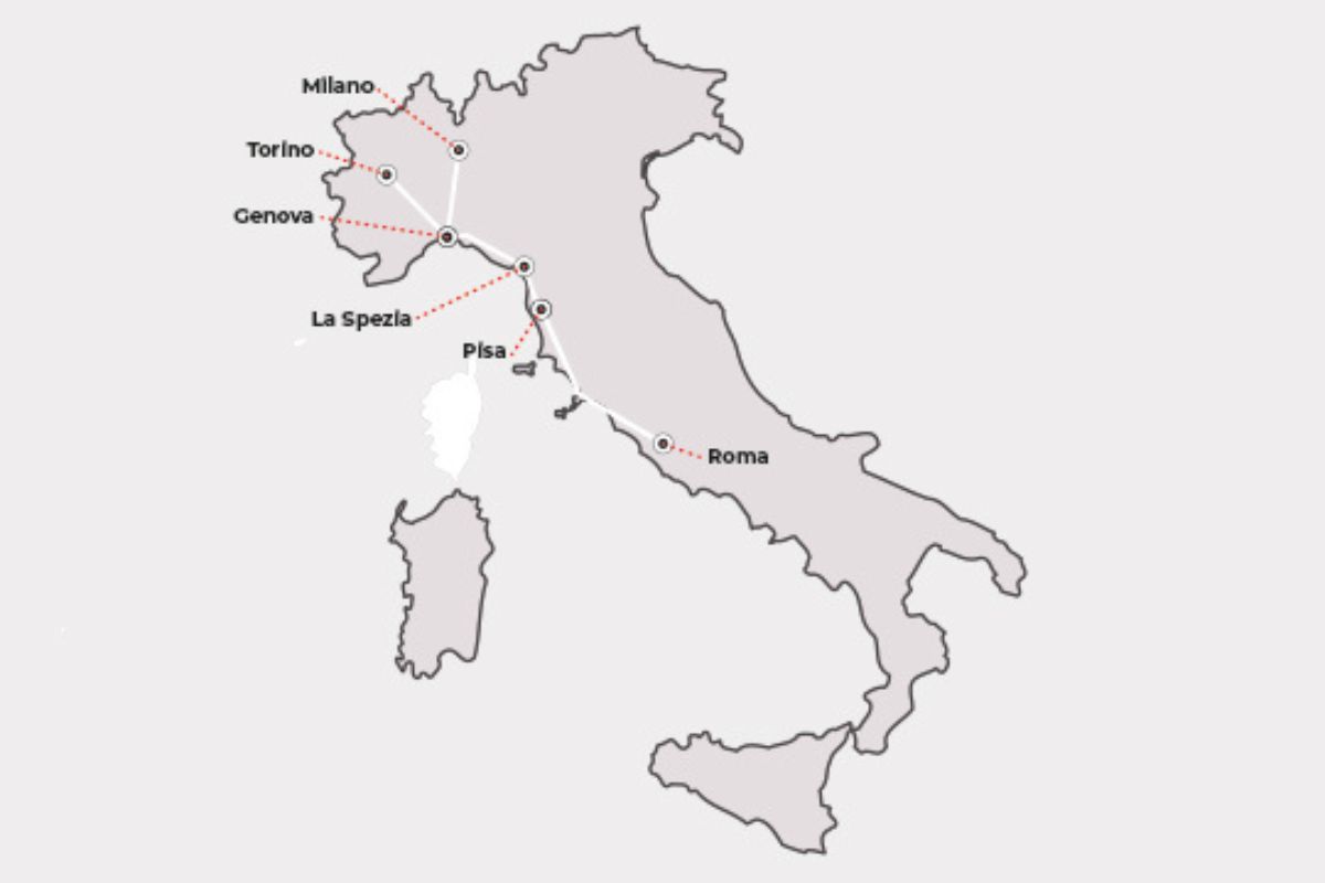 Viajar en tren por Italia