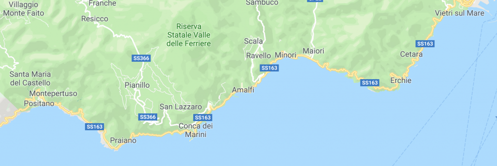 Rota por la Costa Amalfitana