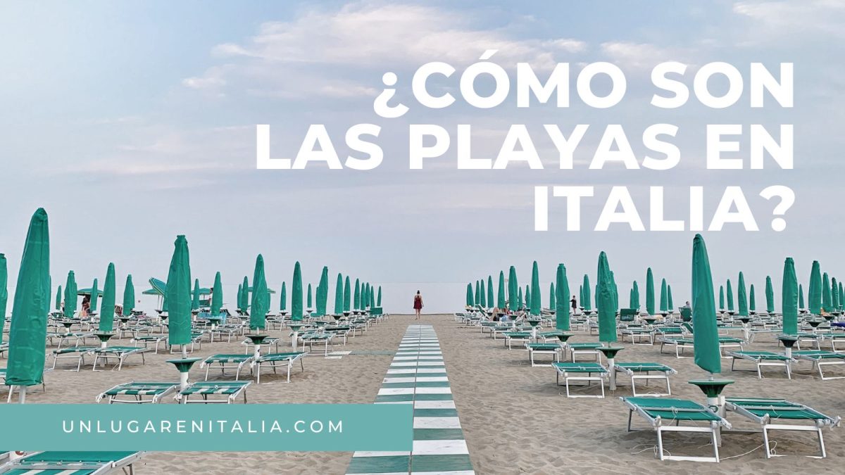 Como son las playas en Italia