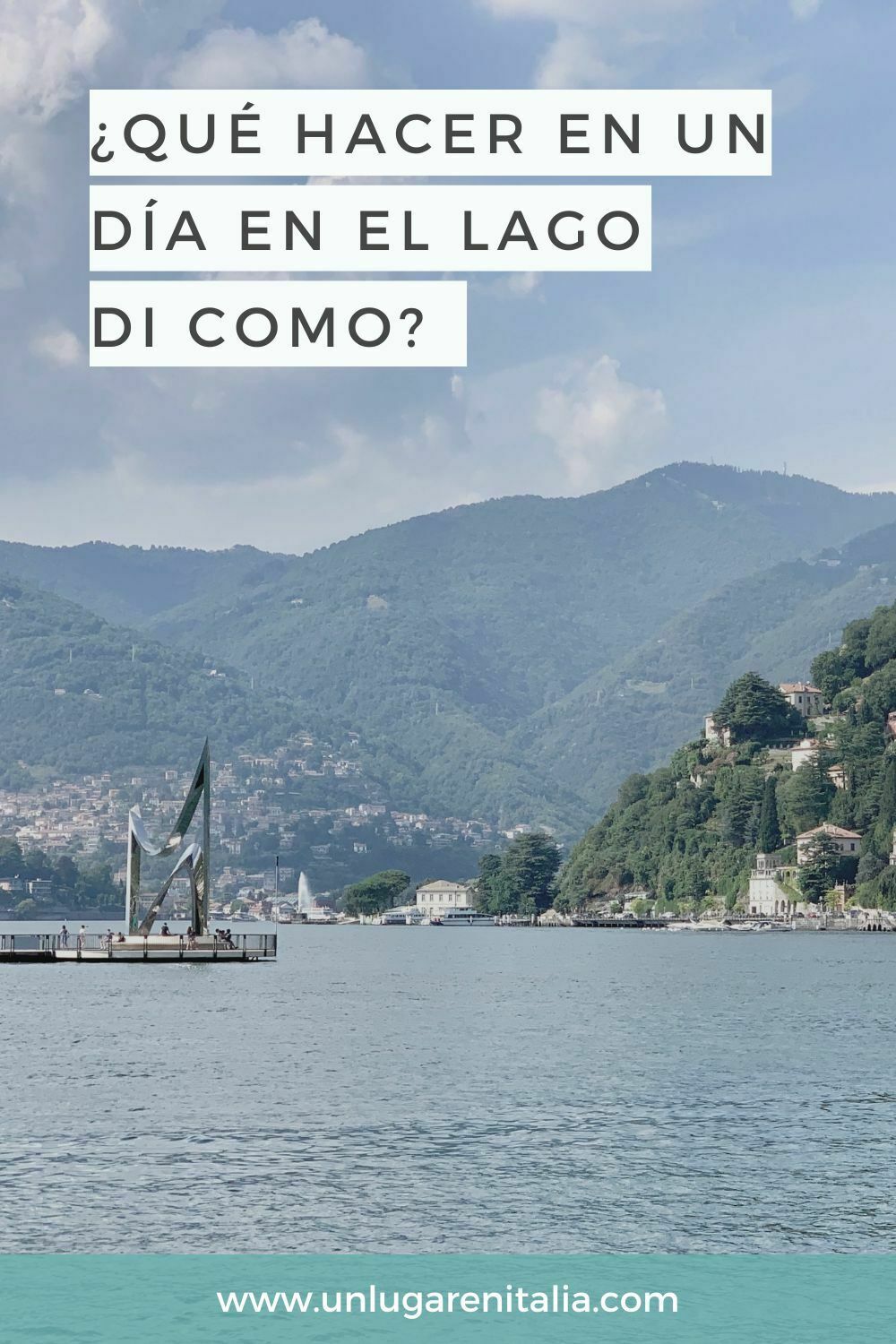 El lago de Como desde Milán