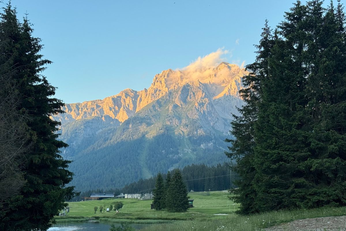 Dolomitas de Brenta Atardecer