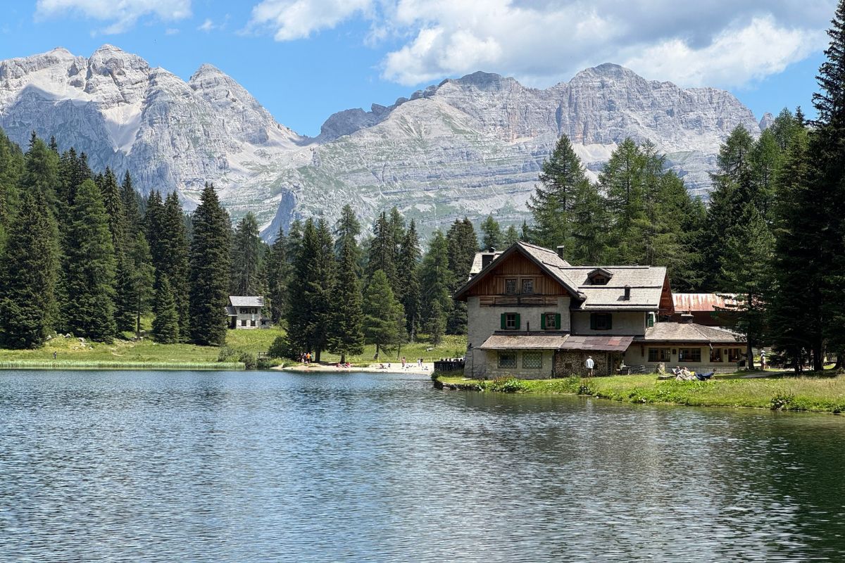 Lago Nambino Dolomitas de Brenta